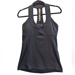 Lululemon Women's Black Racerback Tank Top Yoga Pickleball Tennis Size 8